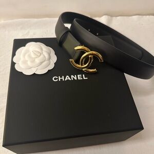 COPY - 100% authentic CHANEL black leather and chain waist belt CHANEL | Accessories | Copy 0 Authentic Chanel Black Leather  main image 4